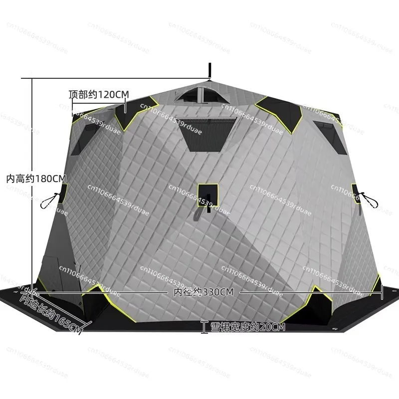 Hexagonal ice fishing tent outdoor winter fishing camping equipment thickened cotton winter cold warm windproof
Hexagonal ice fishing tent outdoor winter fishing camping equipment thickened cotton winter cold warm windproof