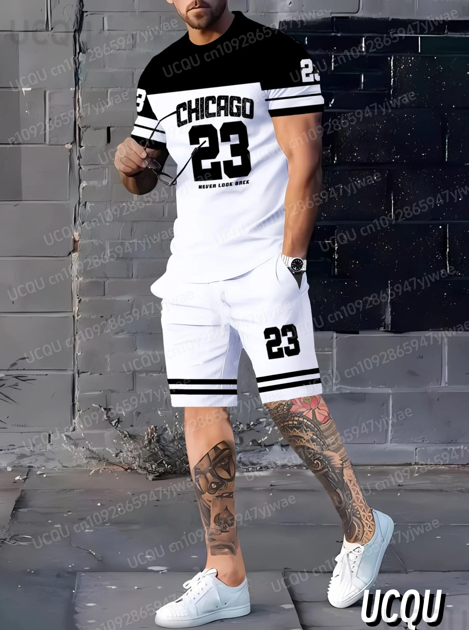 2025 New Men's Tracksuit Sets Short Sleeve T-Shirt Suit Casual Set Sports 3D Print Streetwear Shorts 2 Piece Outdoor Men Clothes
2025 New Men's Tracksuit Sets Short Sleeve T-Shirt Suit Casual Set Sports 3D Print Streetwear Shorts 2 Piece Outdoor Men Clothes