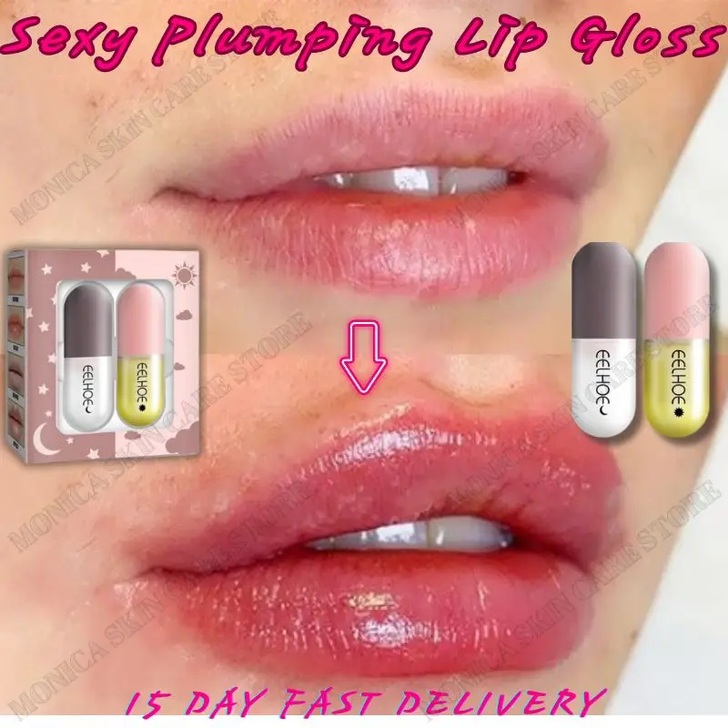 Lip Plump Serum Increase Lips Elasticity Instant Volumising Essential Oil Reduce Fine Lines Moisturizing Nourish Sexy Lip Care
Lip Plump Serum Increase Lips Elasticity Instant Volumising Essential Oil Reduce Fine Lines Moisturizing Nourish Sexy Lip Care