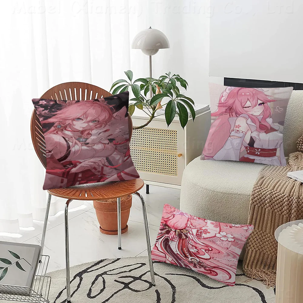 Yae MikoPillowcase Toon Gift Cushion Cover Bedroom Home Sofa Chair Seat Decor Pillow Case
Yae MikoPillowcase Toon Gift Cushion Cover Bedroom Home Sofa Chair Seat Decor Pillow Case