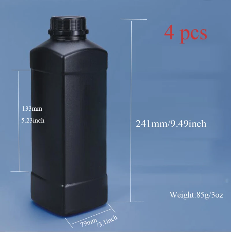 4 pcs Chemical Developer Storage Bottles Anti-oxidation 1L F/ Darkroon Film Processing
4 pcs Chemical Developer Storage Bottles Anti-oxidation 1L F/ Darkroon Film Processing