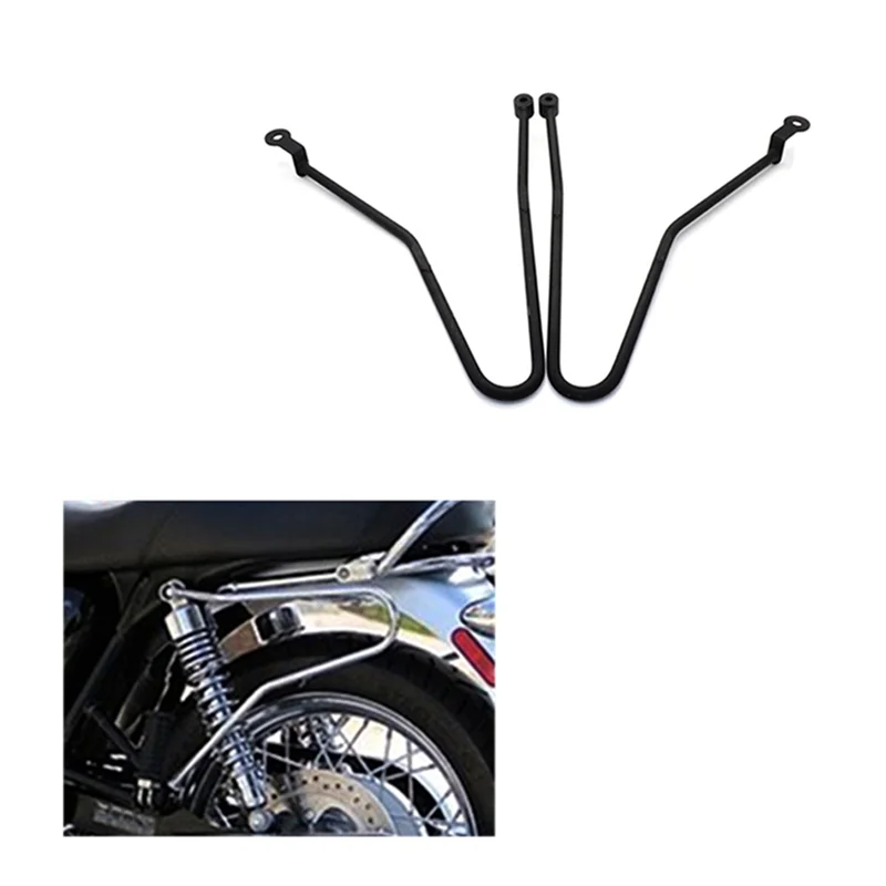 ABHX-Motorcycle Pannier Rail Saddlebag Supports Stand Holder For Triumph Bonneville T120 T100 Thruxton 1200 Street Twin/Cup 2016
ABHX-Motorcycle Pannier Rail Saddlebag Supports Stand Holder For Triumph Bonneville T120 T100 Thruxton 1200 Street Twin/Cup 2016