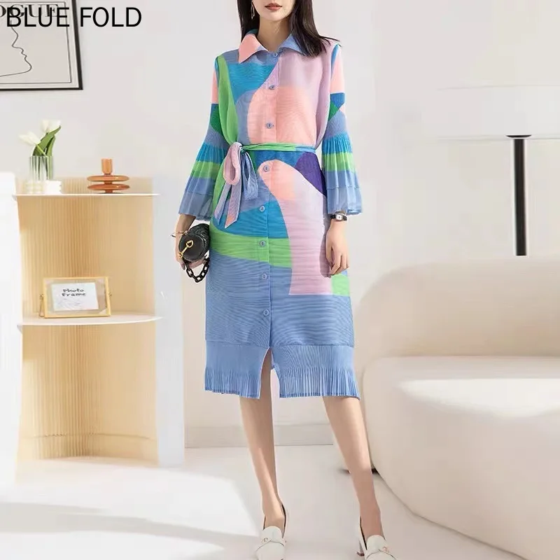 MIYAKE Pleated Fashionable Cardigan 2024 Spring New Women's Plaid Printed A-style Loose Windbreaker Jacket PLEATS Women Coat
MIYAKE Pleated Fashionable Cardigan 2024 Spring New Women's Plaid Printed A-style Loose Windbreaker Jacket PLEATS Women Coat