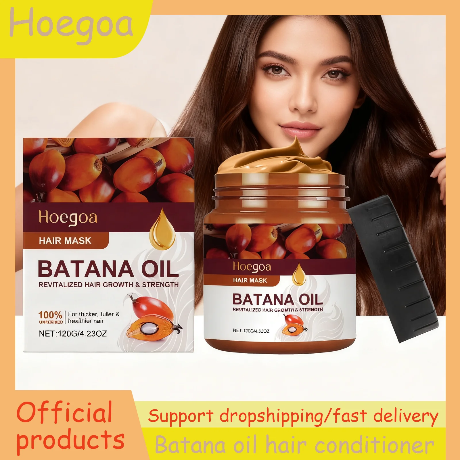 Hoegoa Batana Oil Hair Conditioner Repairs Dryness, Roughness, Smoothness, Nourishes Hair, Brightens and Replenishes Moisture
Hoegoa Batana Oil Hair Conditioner Repairs Dryness, Roughness, Smoothness, Nourishes Hair, Brightens and Replenishes Moisture