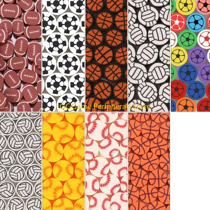 U55B Handmade Polymer Clay Ornament Balls Embellishments for DIY Phone Nails
U55B Handmade Polymer Clay Ornament Balls Embellishments for DIY Phone Nails