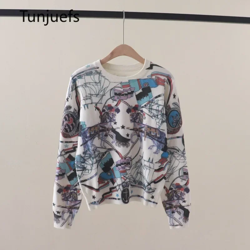 Y2k Horse Sweater women Luxury Brand women's sweater Pullover Sweater for Women long sleeve Christmas Knit Tops Female Clothes
Y2k Horse Sweater women Luxury Brand women's sweater Pullover Sweater for Women long sleeve Christmas Knit Tops Female Clothes