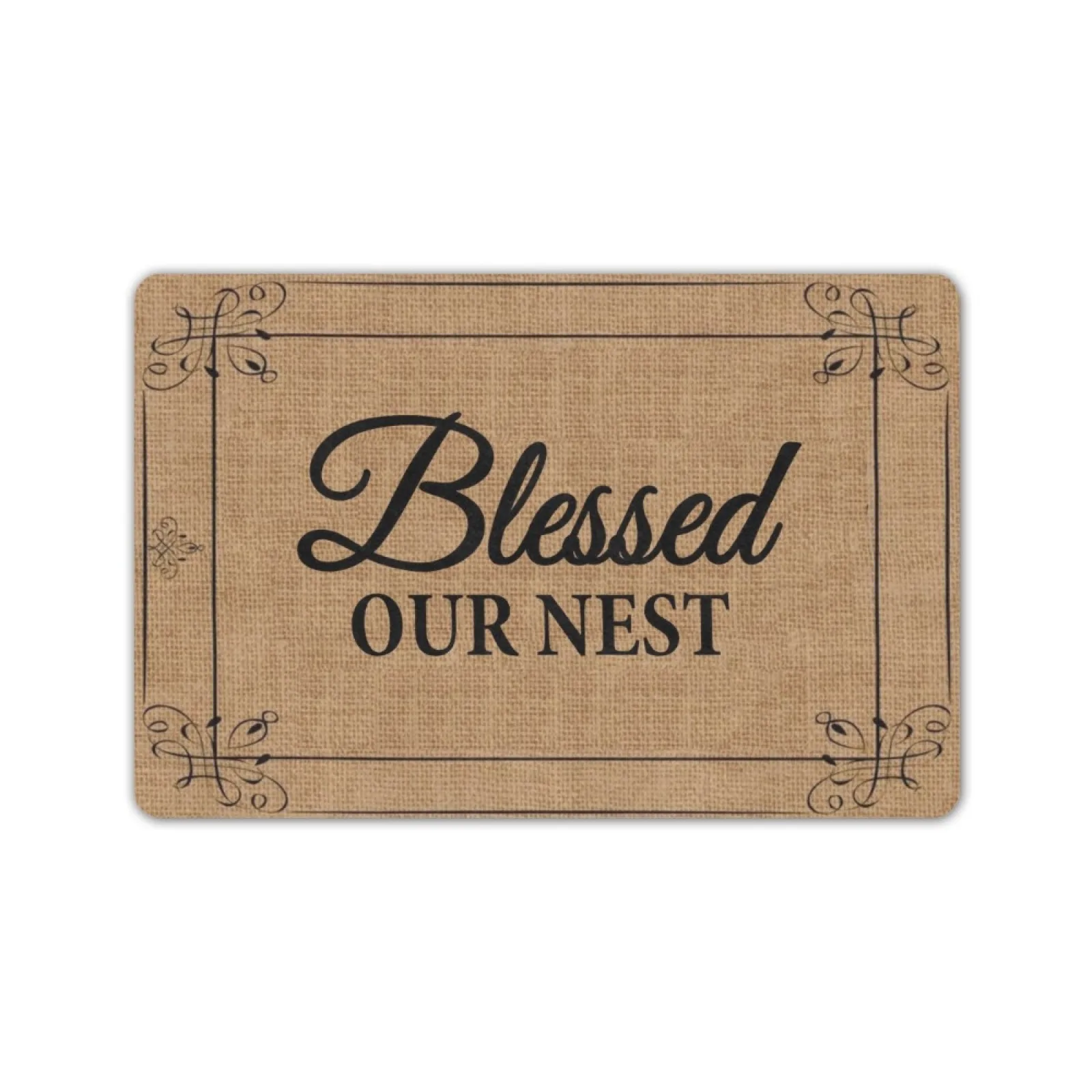 Blessed Our Nest Funny Doormat Outdoor Indoor Porch Patio Party Holiday Home Decor Floor Door Mat Rug Rubber Non Slip
Blessed Our Nest Funny Doormat Outdoor Indoor Porch Patio Party Holiday Home Decor Floor Door Mat Rug Rubber Non Slip