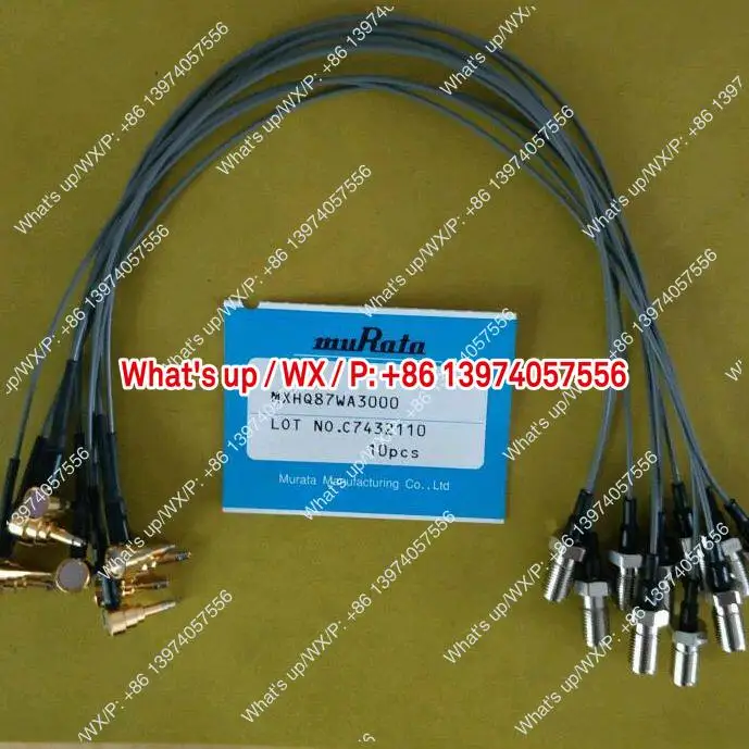 1pc MXHQ87WA3000 Murata RF cable MURATA Murata RF test cable RF cable
1pc MXHQ87WA3000 Murata RF cable MURATA Murata RF test cable RF cable