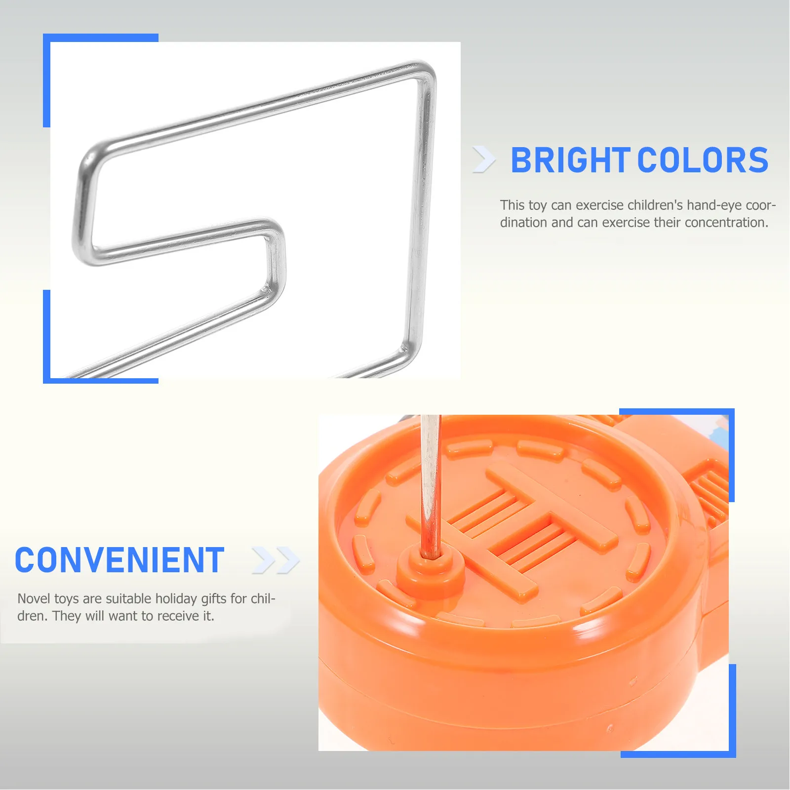 Electric Touch Maze Game Random Color Educational Kids Interactive Game for Hand Eye Coordination
Electric Touch Maze Game Random Color Educational Kids Interactive Game for Hand Eye Coordination
