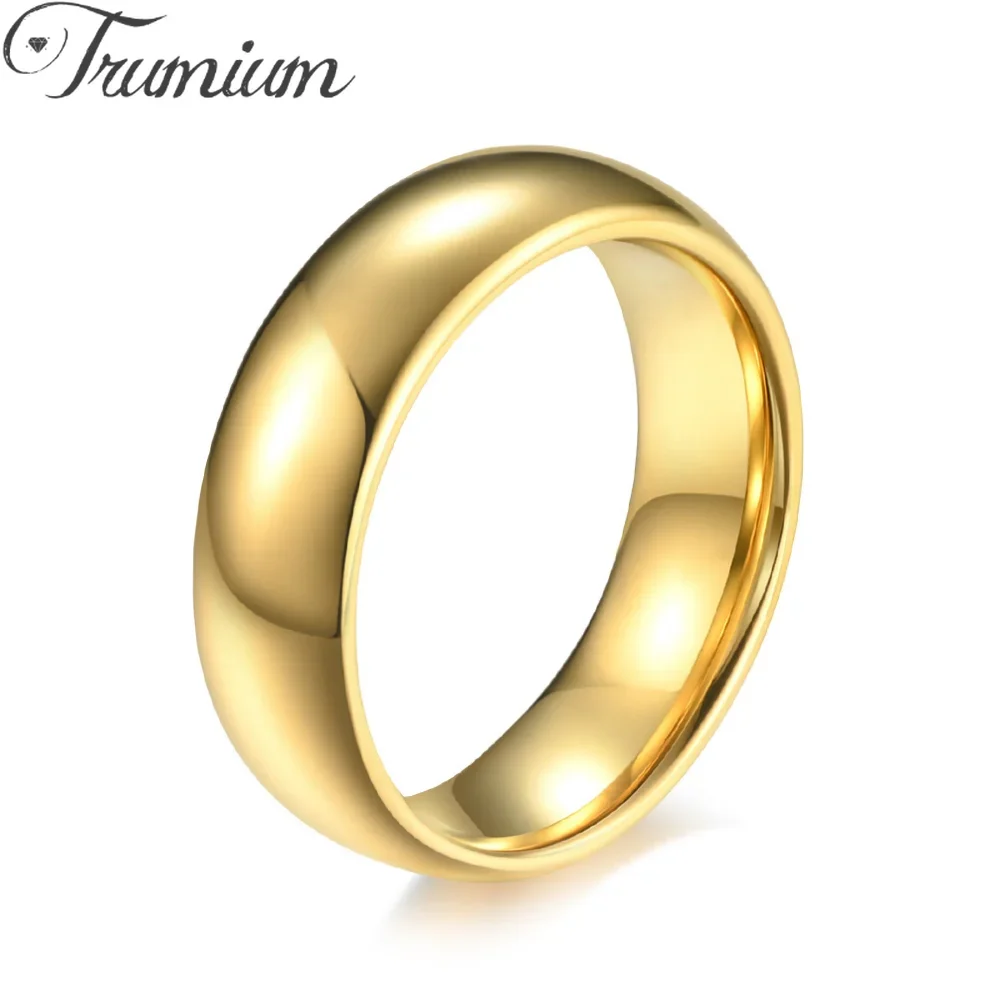 Trumium 4/6/8mm Gold Color Simple Tungsten Steel Ring Tungsten Gold Ring Wedding Engagement Couple ring
Trumium 4/6/8mm Gold Color Simple Tungsten Steel Ring Tungsten Gold Ring Wedding Engagement Couple ring