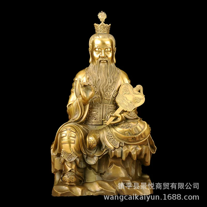 Фигурка Taishang Laozi, латунь, бронзовая фигурка Laojun, статуя для гостиной, домашний декор, ремесло
Фигурка Taishang Laozi, латунь, бронзовая фигурка Laojun, статуя для гостиной, домашний декор, ремесло
