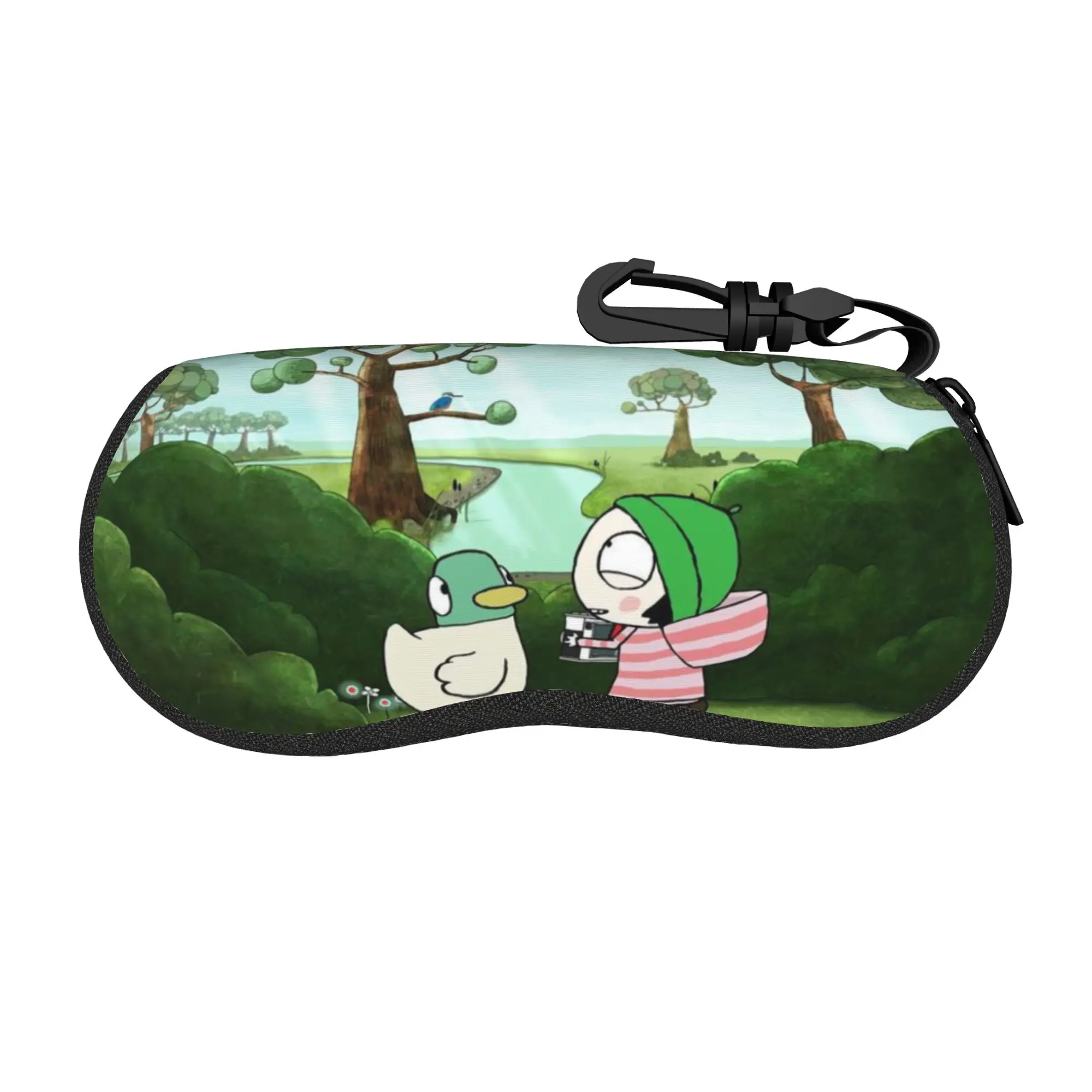 Sarah And Duck Glasses Case Girl Printing Zipper Reading Storage Box Ultra Eyeglasses Box
Sarah And Duck Glasses Case Girl Printing Zipper Reading Storage Box Ultra Eyeglasses Box