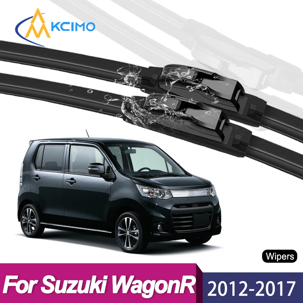 2Pcs Silent Smooth Rubber Wiper Set For Suzuki Wagon R MH34S/MH44S 2012-2017 Perfect Replacement Wiper Kit
2Pcs Silent Smooth Rubber Wiper Set For Suzuki Wagon R MH34S/MH44S 2012-2017 Perfect Replacement Wiper Kit