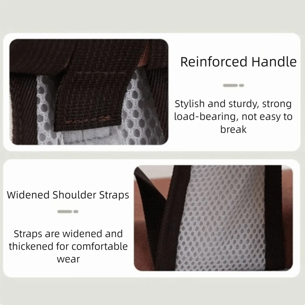 Large Capacity Pet Carrier Backpack Breathable Foldable Structure Cat Outing Backpack Roller Shutter Adjustable Straps
Large Capacity Pet Carrier Backpack Breathable Foldable Structure Cat Outing Backpack Roller Shutter Adjustable Straps