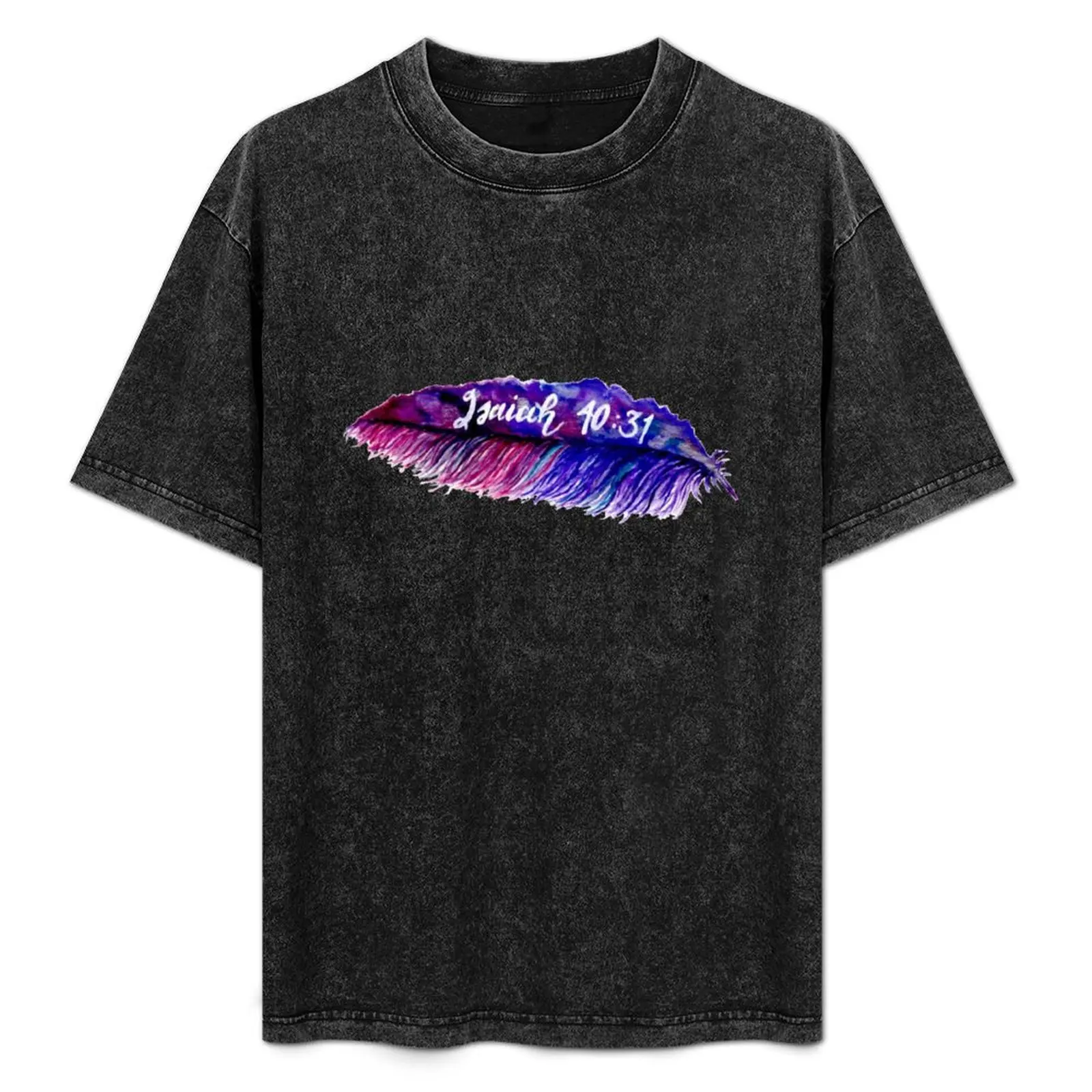 Isaiah 40:31 Wings of Eagles Feather T-Shirt Soft Anti-Shrink Cotton Tee
Isaiah 40:31 Wings of Eagles Feather T-Shirt Soft Anti-Shrink Cotton Tee