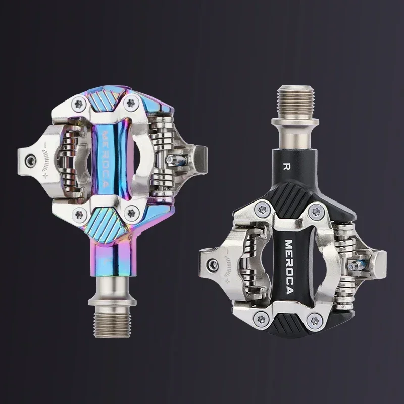 MEROCA Mtb Pedals Mountain Bike Cleats Anti-slip Nail Pedal Self-locking Automatic Pedal Clip Bicycle Peddle SPD
MEROCA Mtb Pedals Mountain Bike Cleats Anti-slip Nail Pedal Self-locking Automatic Pedal Clip Bicycle Peddle SPD