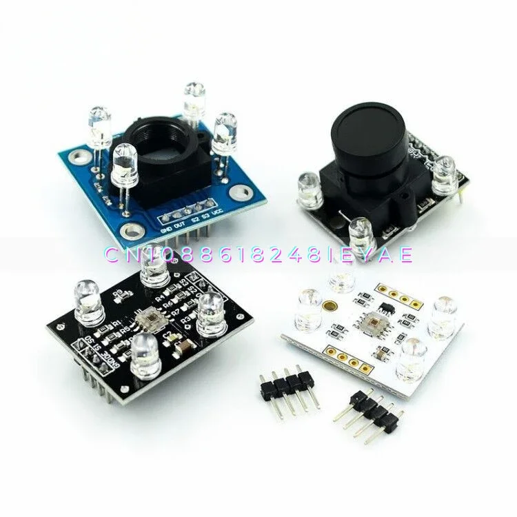 GY31/GY-33 TCS34725 с широкоугольным объективом TCS3200D/TCS230 Датчик распознавания цвета
GY31/GY-33 TCS34725 с широкоугольным объективом TCS3200D/TCS230 Датчик распознавания цвета