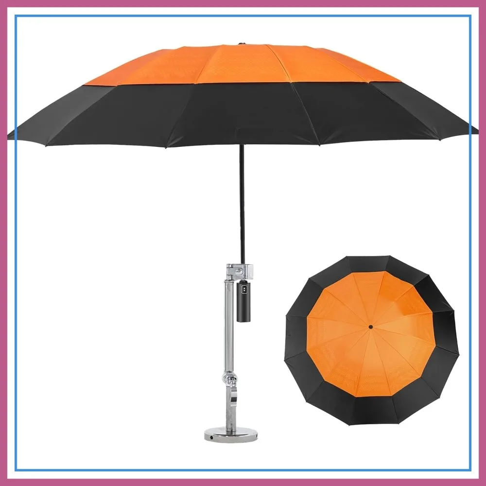 Magnetic Umbrella with Base Kit, Folding HVAC Umbrella with Clamp, Stay Cool and Dry for Rooftop & Construction
Magnetic Umbrella with Base Kit, Folding HVAC Umbrella with Clamp, Stay Cool and Dry for Rooftop & Construction