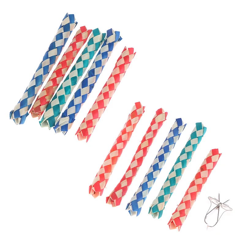 5pcs 15cm Finger Traps Bamboo Tube Finger Traps Kids Prank Toys Party Gifts Chinese Bamboo Toys
5pcs 15cm Finger Traps Bamboo Tube Finger Traps Kids Prank Toys Party Gifts Chinese Bamboo Toys