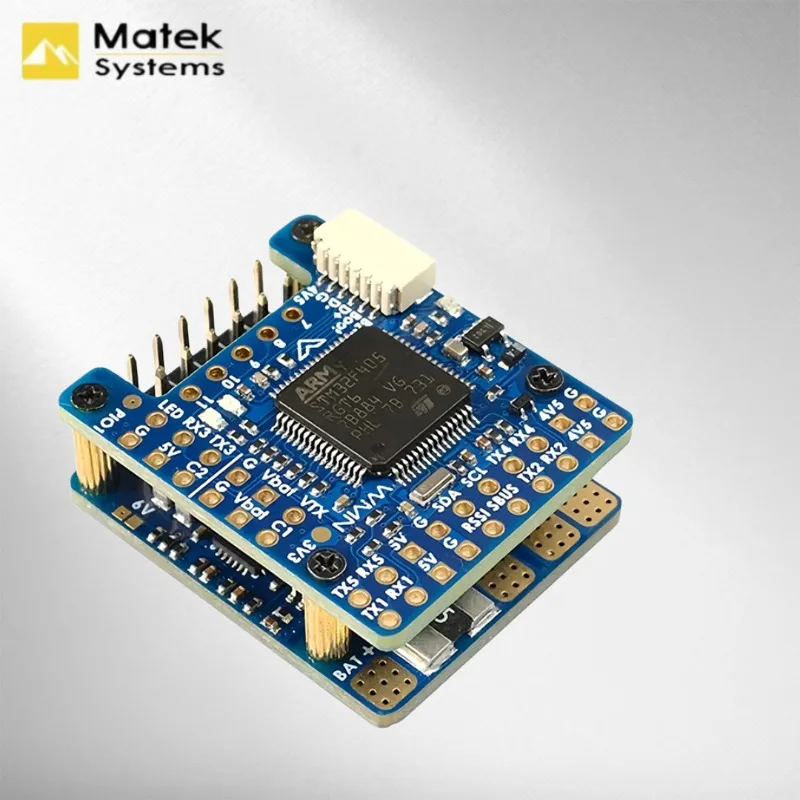 MATEK F405-WMN F405 Flight Controller W/ Baro OSD Blackbox 132A Current Sense 2-6S LIPO 22X22mm for RC FPV Multirotor Airplanes
MATEK F405-WMN F405 Flight Controller W/ Baro OSD Blackbox 132A Current Sense 2-6S LIPO 22X22mm for RC FPV Multirotor Airplanes
