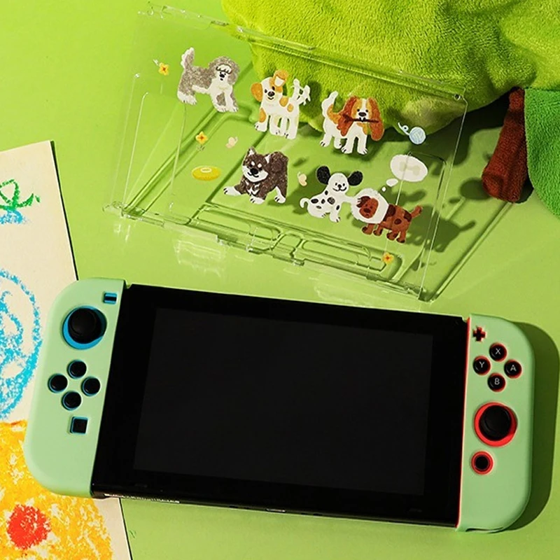Аксессуары для Nintendo Switch чехол NS/OLED, милый силиконовый мягкий чехол, Защитные чехлы для аксессуаров для консоли
Аксессуары для Nintendo Switch чехол NS/OLED, милый силиконовый мягкий чехол, Защитные чехлы для аксессуаров для консоли