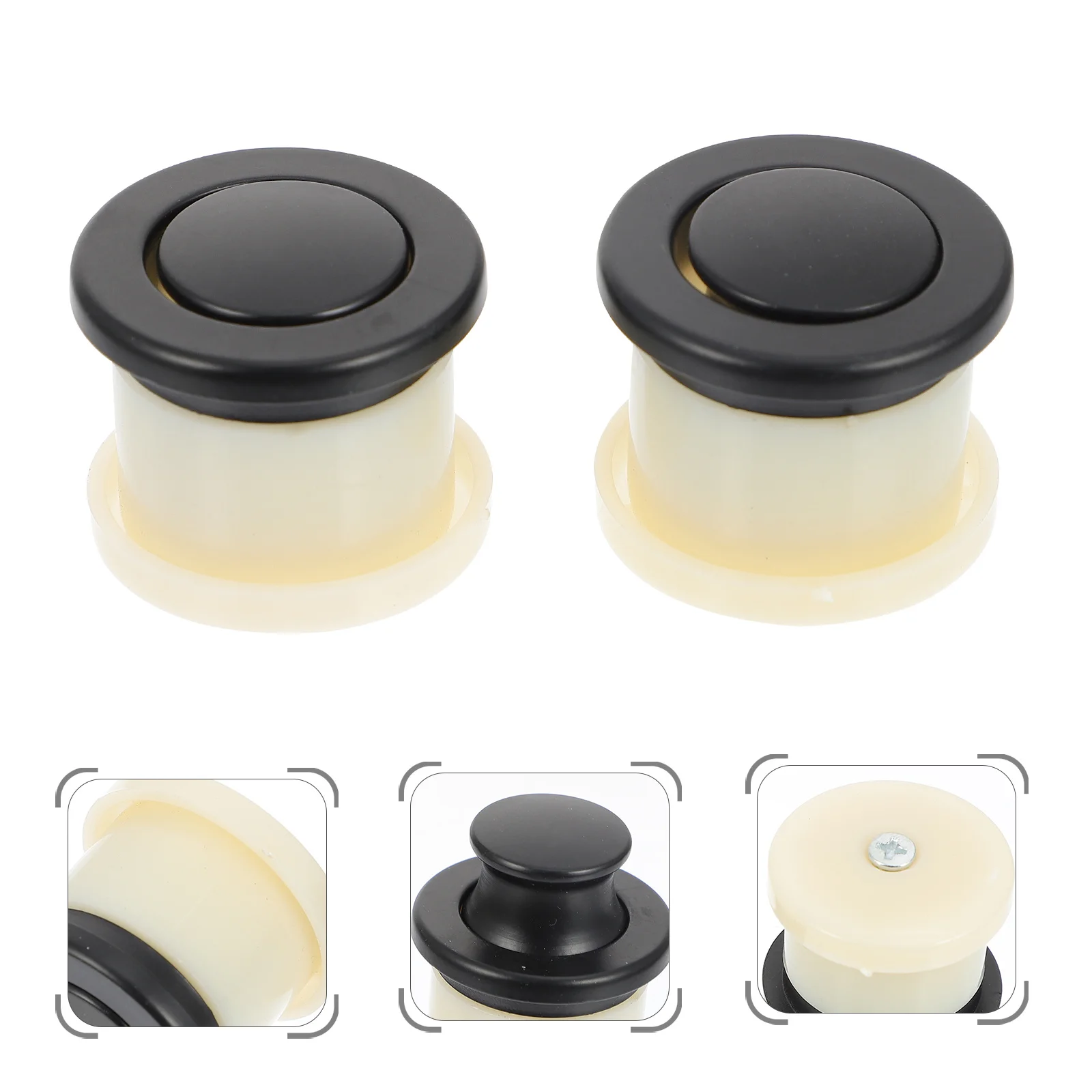 2Pcs Hidden Pull Handle Retractable Door Knobs for Cabinet Drawer Furniture Zinc Alloy Smooth Touch Contemporary
2Pcs Hidden Pull Handle Retractable Door Knobs for Cabinet Drawer Furniture Zinc Alloy Smooth Touch Contemporary