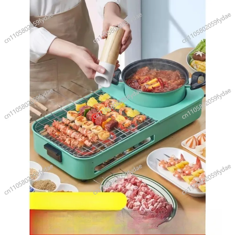 Household Electric BBQ Grill Smokeless BBQ Grill BBQ Pot Indoor Electric Grill Shabu Hot Pot
Household Electric BBQ Grill Smokeless BBQ Grill BBQ Pot Indoor Electric Grill Shabu Hot Pot