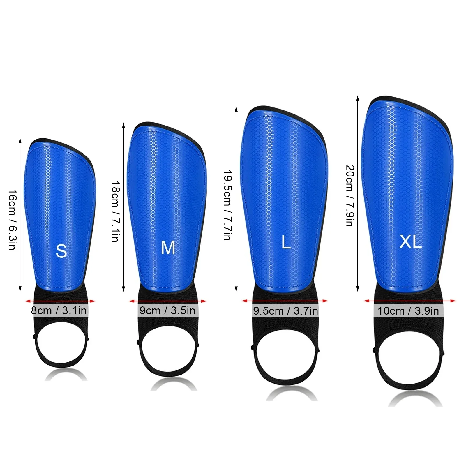 Soccer Shin Guards Shin Guard Sleeves Leg Protection Football Games Cushion Reduce Shocks Kids Youth Adults
Soccer Shin Guards Shin Guard Sleeves Leg Protection Football Games Cushion Reduce Shocks Kids Youth Adults