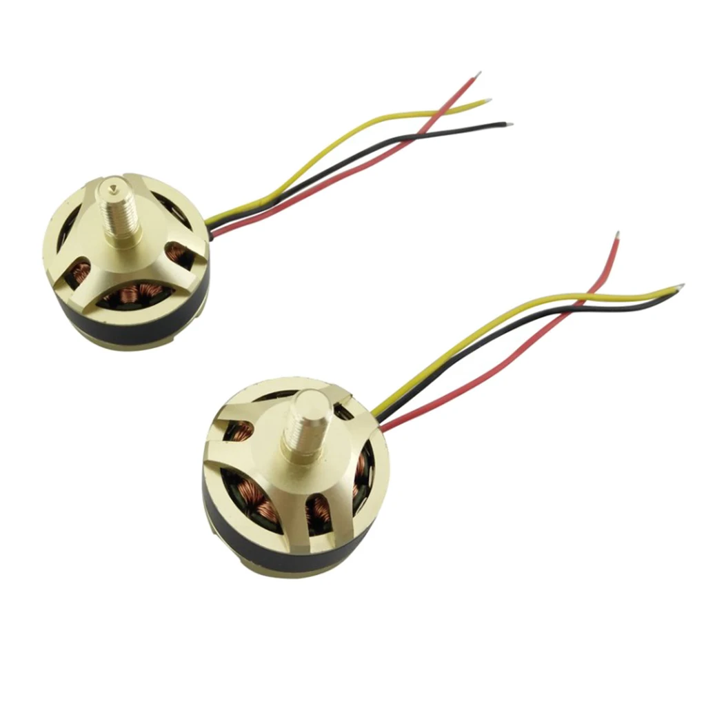 RC Drone Brushless Motor Gold CW CCW Quadcopter Engine for Hubsan X4 H501S H501C Drone Parts Kit
RC Drone Brushless Motor Gold CW CCW Quadcopter Engine for Hubsan X4 H501S H501C Drone Parts Kit