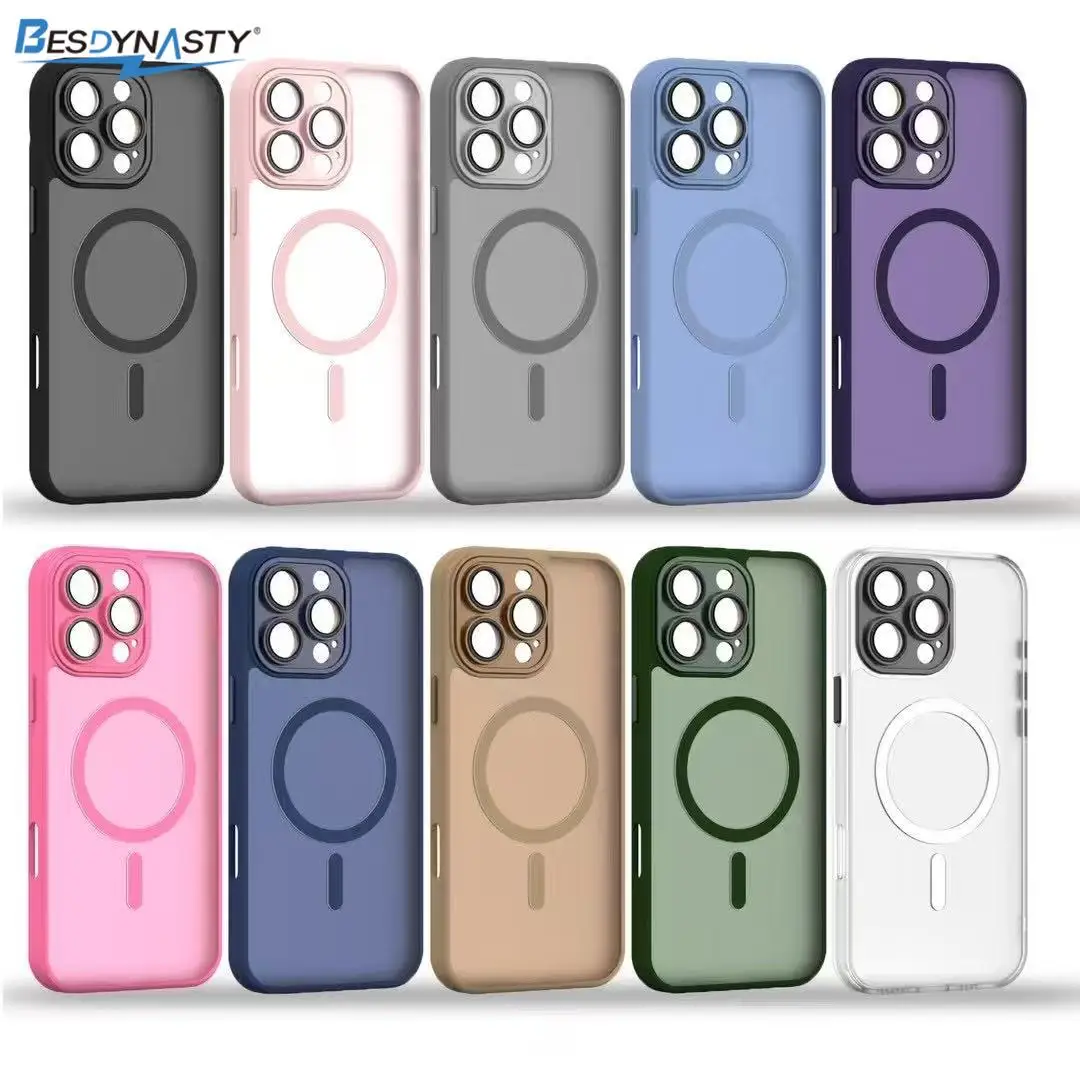 Magnetic Translucent Armor Shockproof Case For iPhone 17 Air 16 15 14 13 12 11 Pro Max For Magsafe Wireless Charge Phone Cover
Magnetic Translucent Armor Shockproof Case For iPhone 17 Air 16 15 14 13 12 11 Pro Max For Magsafe Wireless Charge Phone Cover