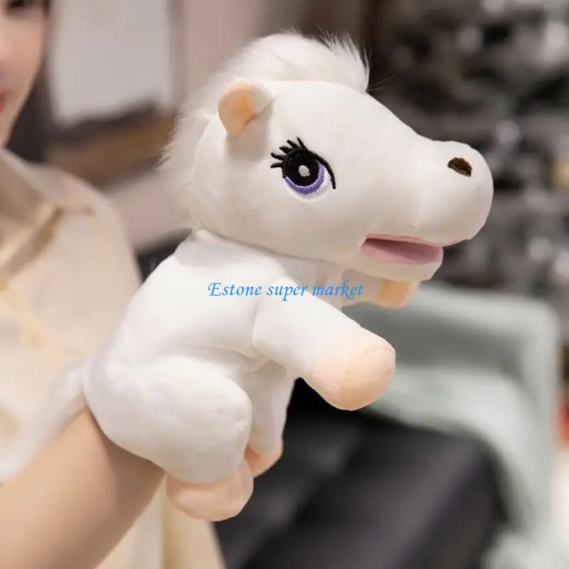 090B Cartoon Horse Plush Toy Hand Puppet With Open Mouth Flexible Jaw Creative Stuffed Animal For Children
090B Cartoon Horse Plush Toy Hand Puppet With Open Mouth Flexible Jaw Creative Stuffed Animal For Children