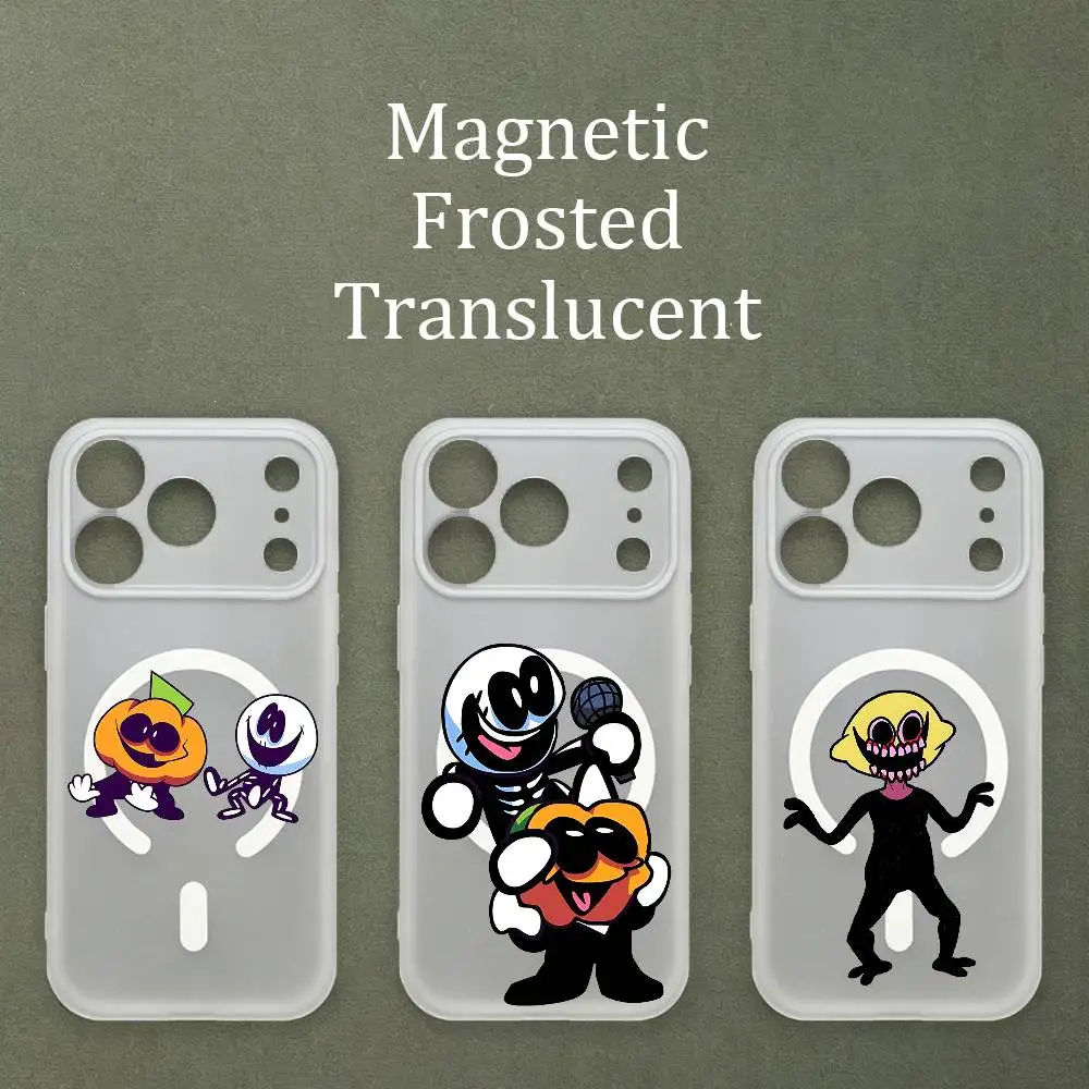 S-Spooky M-Month Skid Pump Matte Frosted Semi-transparent Magnetic TPU Case For iPhone 17 11 13 14 15 16 12 Pro Max
S-Spooky M-Month Skid Pump Matte Frosted Semi-transparent Magnetic TPU Case For iPhone 17 11 13 14 15 16 12 Pro Max