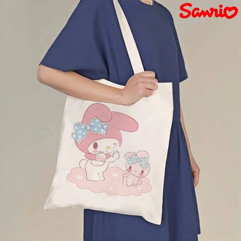 1pc Sanrio My Melody Canvas Tote Bag, Cute Print Casual Shoulder Bag, Eco-friendly Reusable Handbag
1pc Sanrio My Melody Canvas Tote Bag, Cute Print Casual Shoulder Bag, Eco-friendly Reusable Handbag