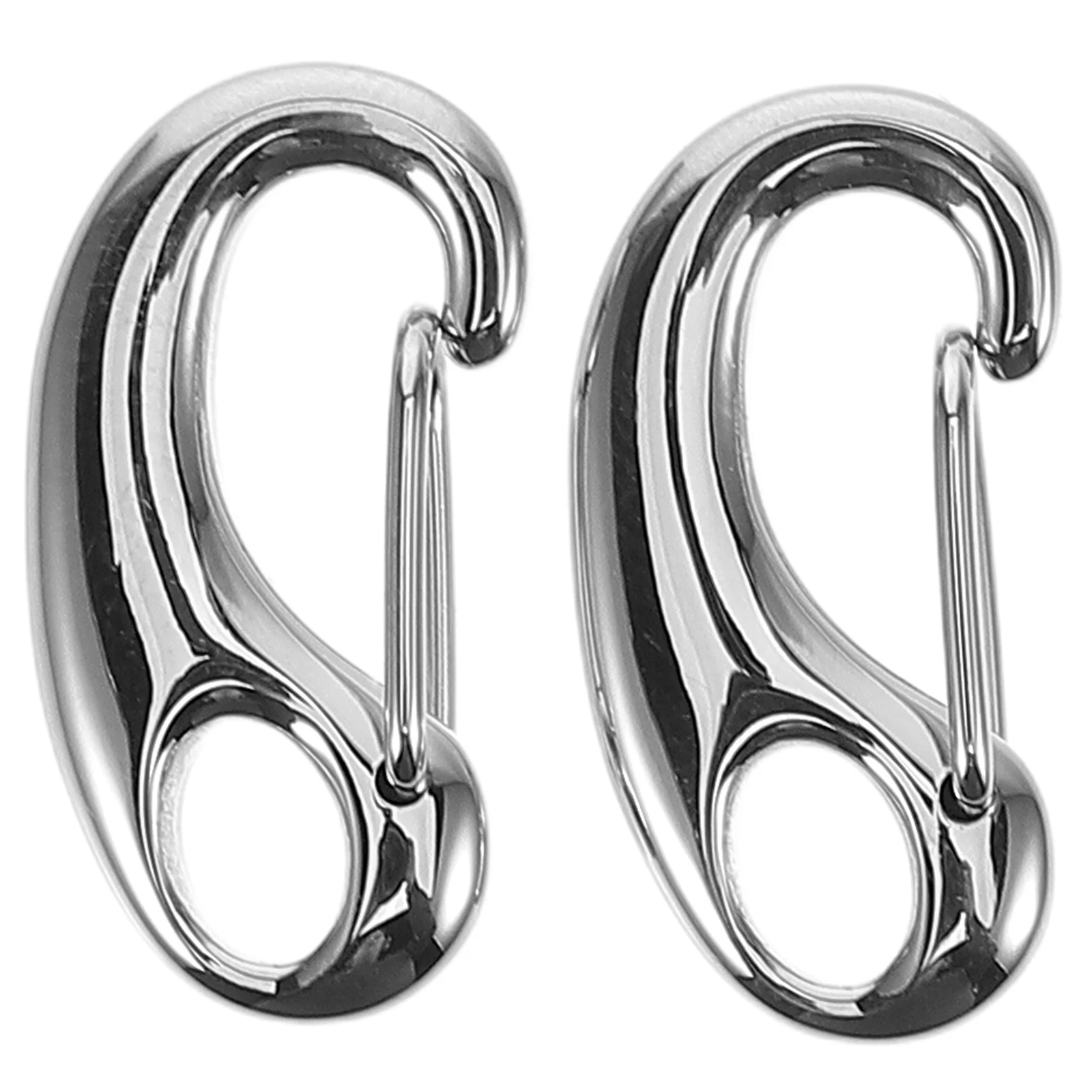 2pcs Lobster C Spring Snap Hooks shaped Spring Clasps Silver Bead for Jewelry D Ring Stainless Steel Hook Clip DIY
2pcs Lobster C Spring Snap Hooks shaped Spring Clasps Silver Bead for Jewelry D Ring Stainless Steel Hook Clip DIY