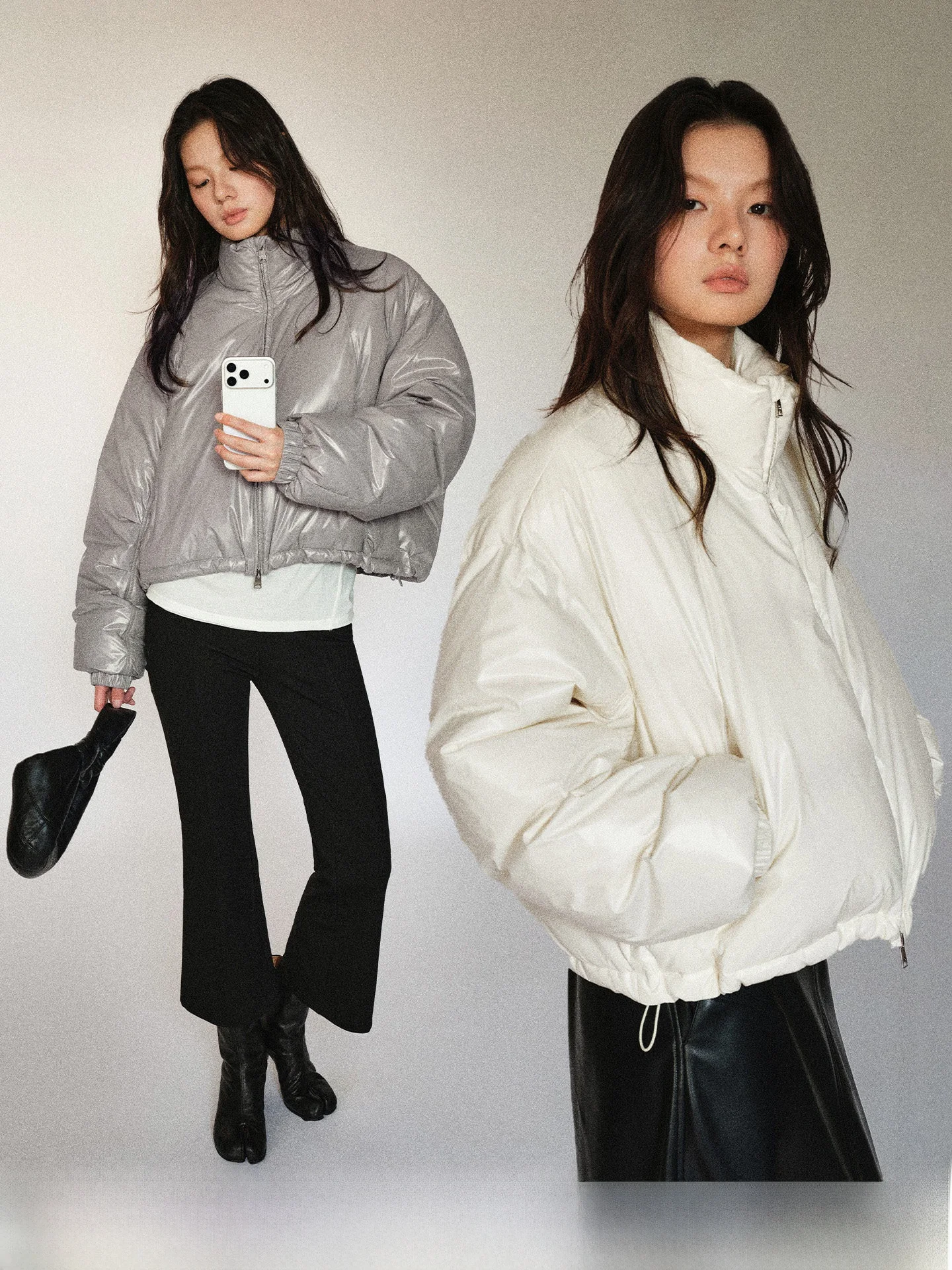 FSYSKINS Soft Light Stiched down Jaet Warm Stand Collar Balloon 90 White Du down Quilted ort Coat for Women
FSYSKINS Soft Light Stiched down Jaet Warm Stand Collar Balloon 90 White Du down Quilted ort Coat for Women