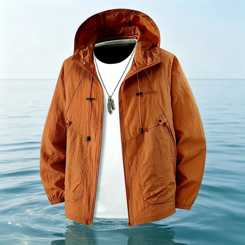 UPF50+ Men and Women Summer Hot Sale Sun Protection Skin Coat Breathable Ultra-Thin Hooded Jacket Outdoor Sports Fishing Shirt
UPF50+ Men and Women Summer Hot Sale Sun Protection Skin Coat Breathable Ultra-Thin Hooded Jacket Outdoor Sports Fishing Shirt