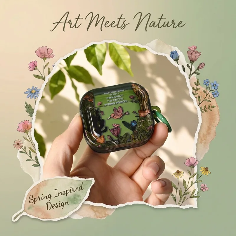 Green Tropical Birds Party Earphones Case for AirPods Pro3 2025 Pro2 1 2 3 4 TPU Cute Shockproof Protective Sleeve Ring Cover
Green Tropical Birds Party Earphones Case for AirPods Pro3 2025 Pro2 1 2 3 4 TPU Cute Shockproof Protective Sleeve Ring Cover