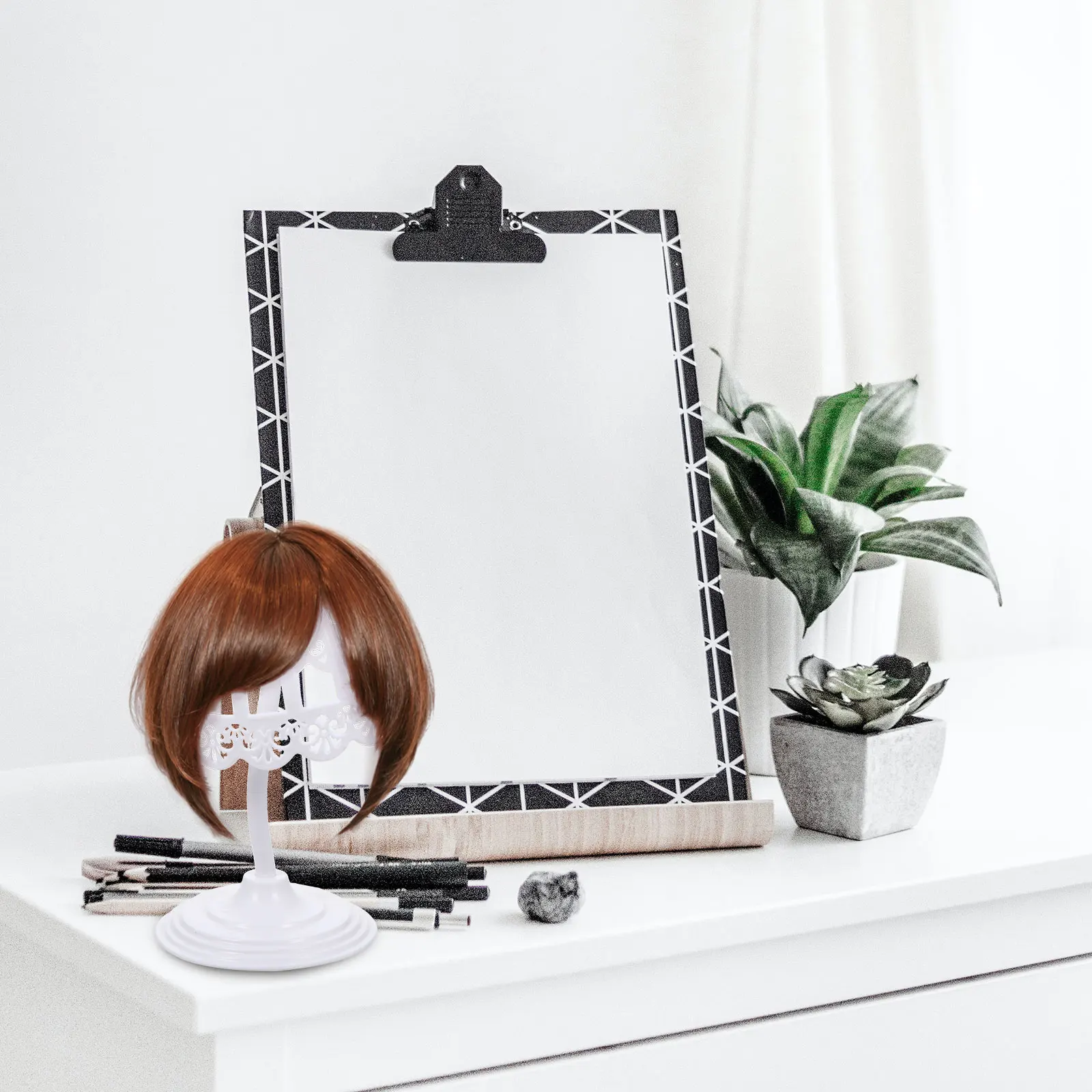 2pcs Hat Stand Plastic Display Lightweight Multifunctional Holder Desktop Hollow Holder Hair Styling Cap Storage
2pcs Hat Stand Plastic Display Lightweight Multifunctional Holder Desktop Hollow Holder Hair Styling Cap Storage