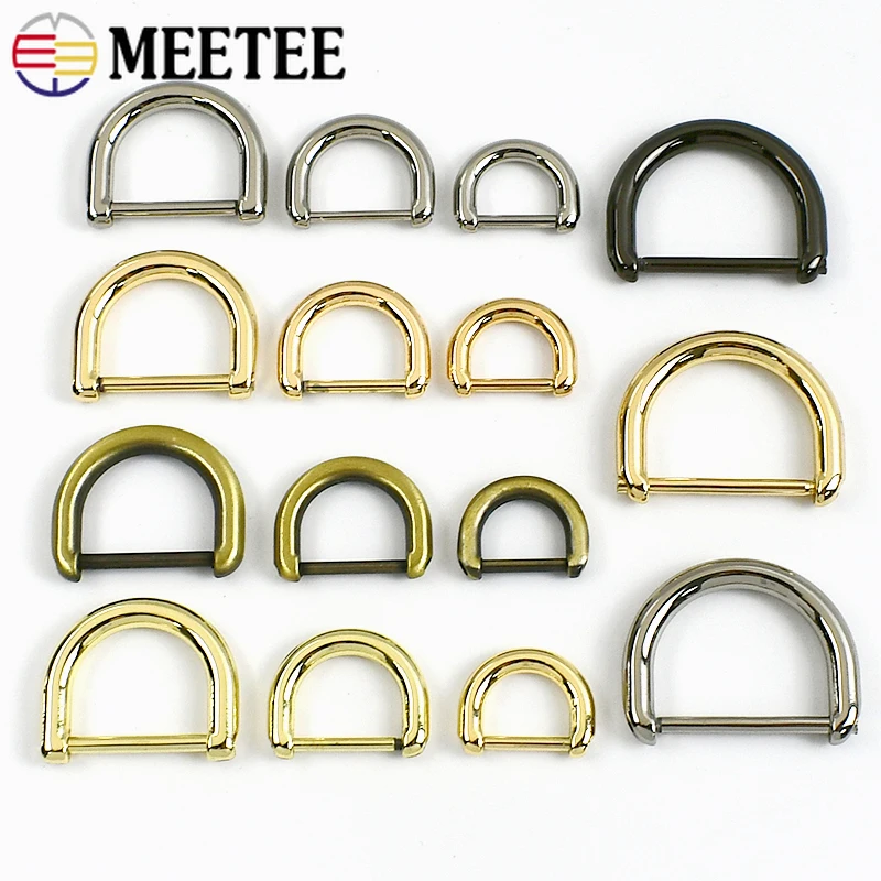 10Pcs Meetee D Ring 13-25mm Metal Screw Buckle Webbing Strap Adjust Clasp Belt Luggage Chain Removable Connector DIY Accessories
10Pcs Meetee D Ring 13-25mm Metal Screw Buckle Webbing Strap Adjust Clasp Belt Luggage Chain Removable Connector DIY Accessories