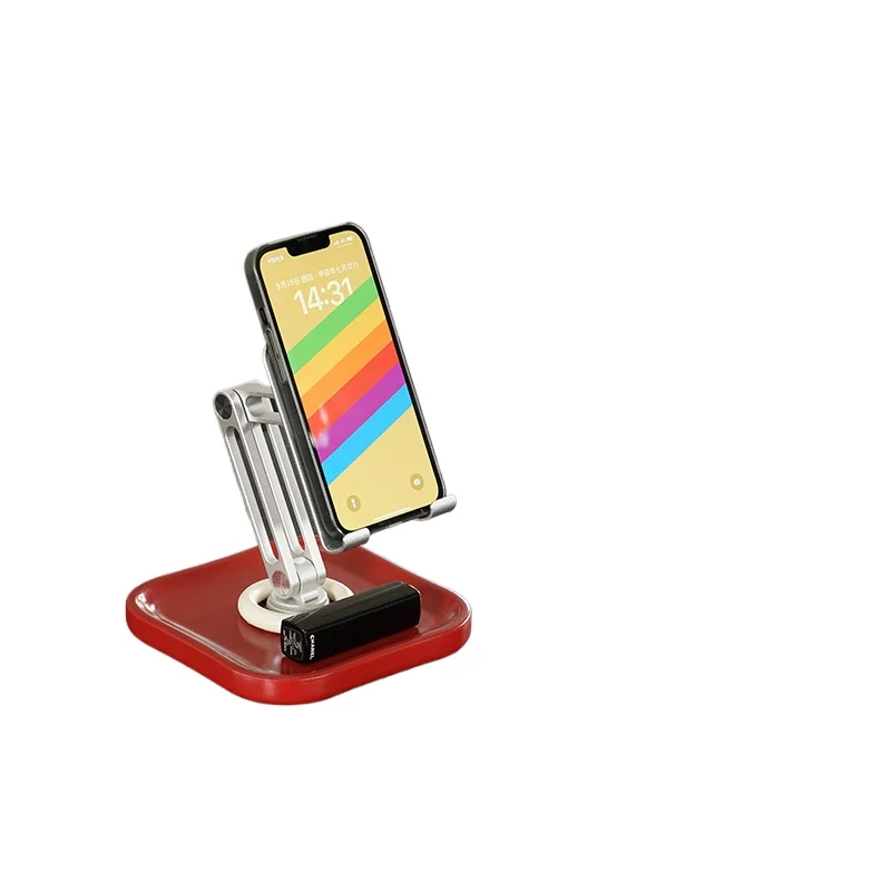 Mobile phone holder ornament living room multi-function adjustment tablet holder portable and foldable
Mobile phone holder ornament living room multi-function adjustment tablet holder portable and foldable