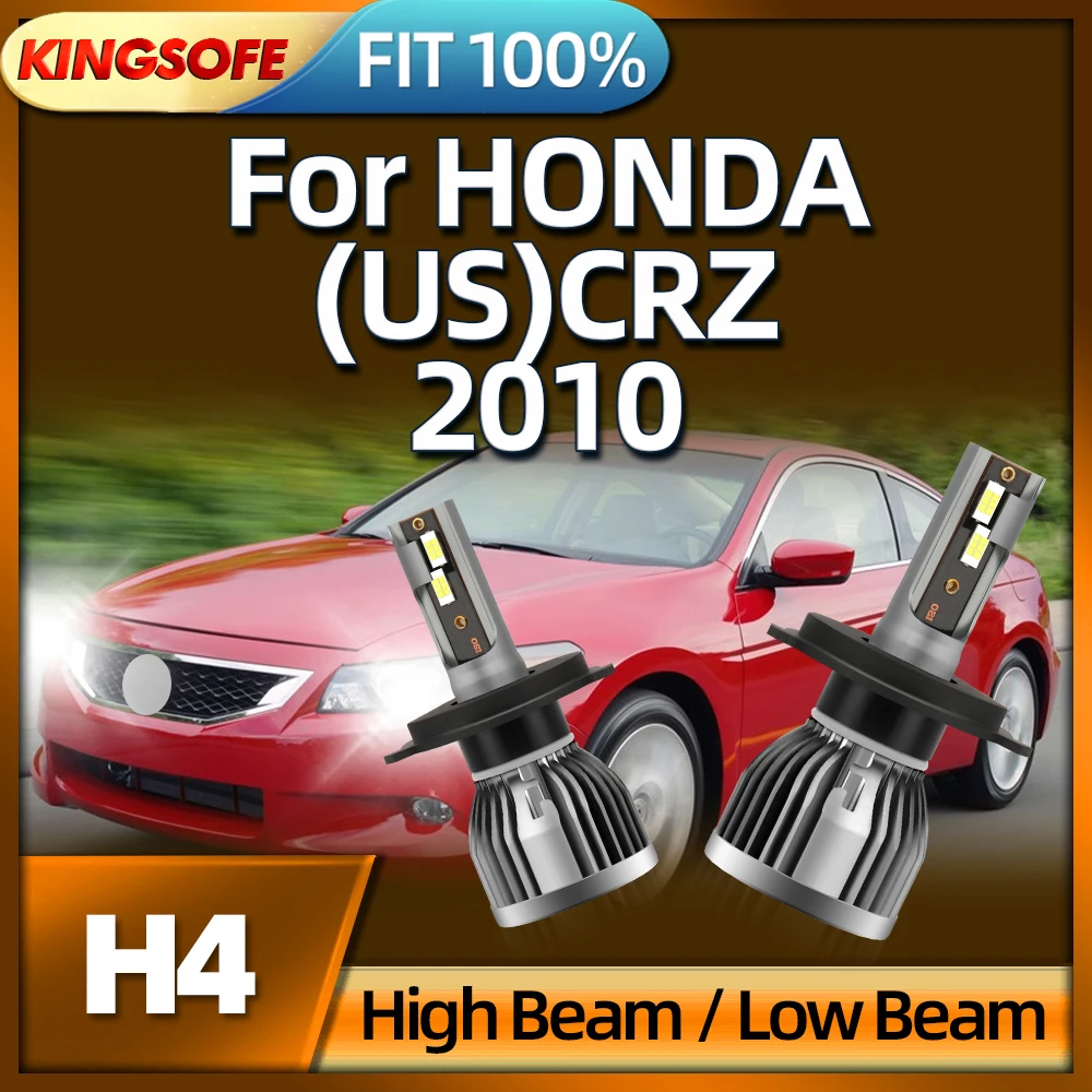 KINGSOFE 2Pcs 30000lm Led Headlights H4 Bulb 12V Turbo Car Lights 6000K White For HONDA (US) CRZ 2010
KINGSOFE 2Pcs 30000lm Led Headlights H4 Bulb 12V Turbo Car Lights 6000K White For HONDA (US) CRZ 2010