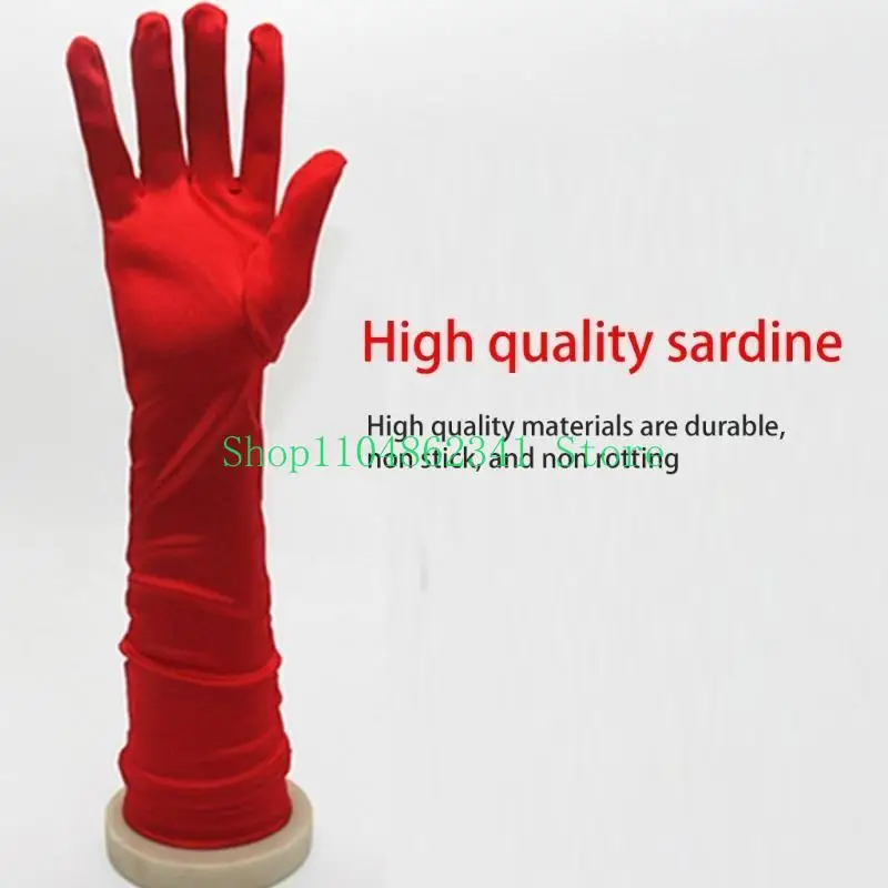 652F Pleated Long Gloves Comfortable Evening Party Mitten Women Wedding Party Gloves
652F Pleated Long Gloves Comfortable Evening Party Mitten Women Wedding Party Gloves