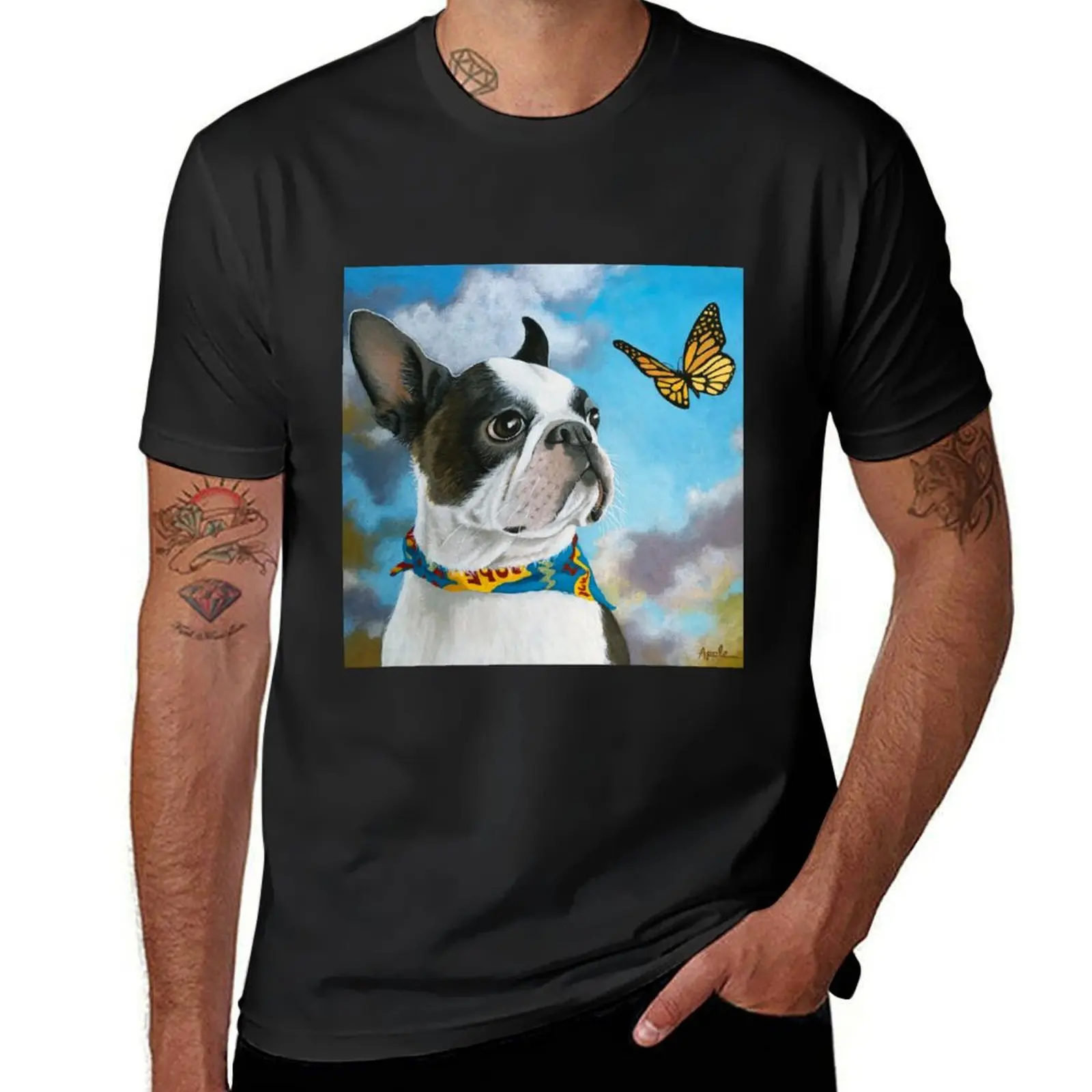 Oliver - dog pet portrait oil painting T-Shirt plus sizes korean fashion anime clothes new edition mens funny t shirts
Oliver - dog pet portrait oil painting T-Shirt plus sizes korean fashion anime clothes new edition mens funny t shirts