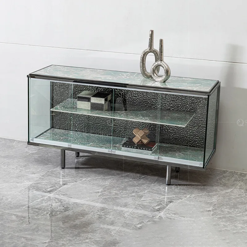 Modern light luxury dining side cabinet Modern simple entrance cabinet Integrated storage cabinet against the wall Restaurant
Modern light luxury dining side cabinet Modern simple entrance cabinet Integrated storage cabinet against the wall Restaurant