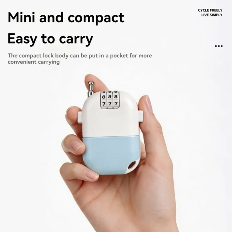 WEST BIKING Mini Retractable Lock Bicycle Steel Wire Rope Bike Helmet Lock Security Bike Steel Cable Lock Portable Cow Lock
WEST BIKING Mini Retractable Lock Bicycle Steel Wire Rope Bike Helmet Lock Security Bike Steel Cable Lock Portable Cow Lock
