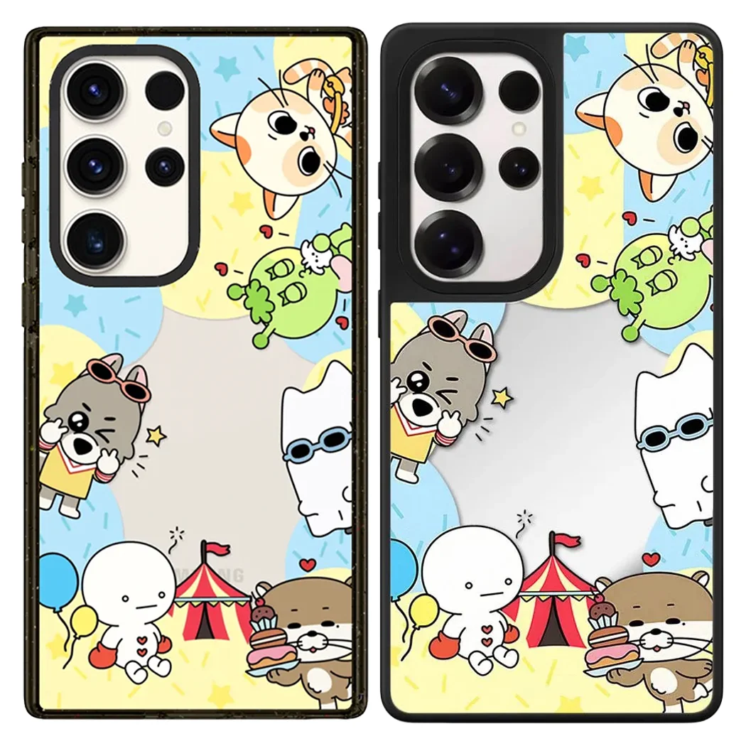 6032811 Mirror / Acrylic Magnetic Case: Compatible with Samsung Galaxy S23 U S24U S25 S26 Ultra S25+ S26 Plus Shell
6032811 Mirror / Acrylic Magnetic Case: Compatible with Samsung Galaxy S23 U S24U S25 S26 Ultra S25+ S26 Plus Shell