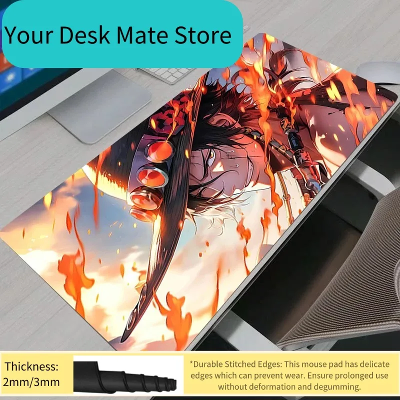 One Piece Portgas·D· Ace Mouse Pad Notbook Large Keyboard NonSlip Rubber Computer Carpet Desk Mat PC Gamer MousePad Youth Gifts
One Piece Portgas·D· Ace Mouse Pad Notbook Large Keyboard NonSlip Rubber Computer Carpet Desk Mat PC Gamer MousePad Youth Gifts