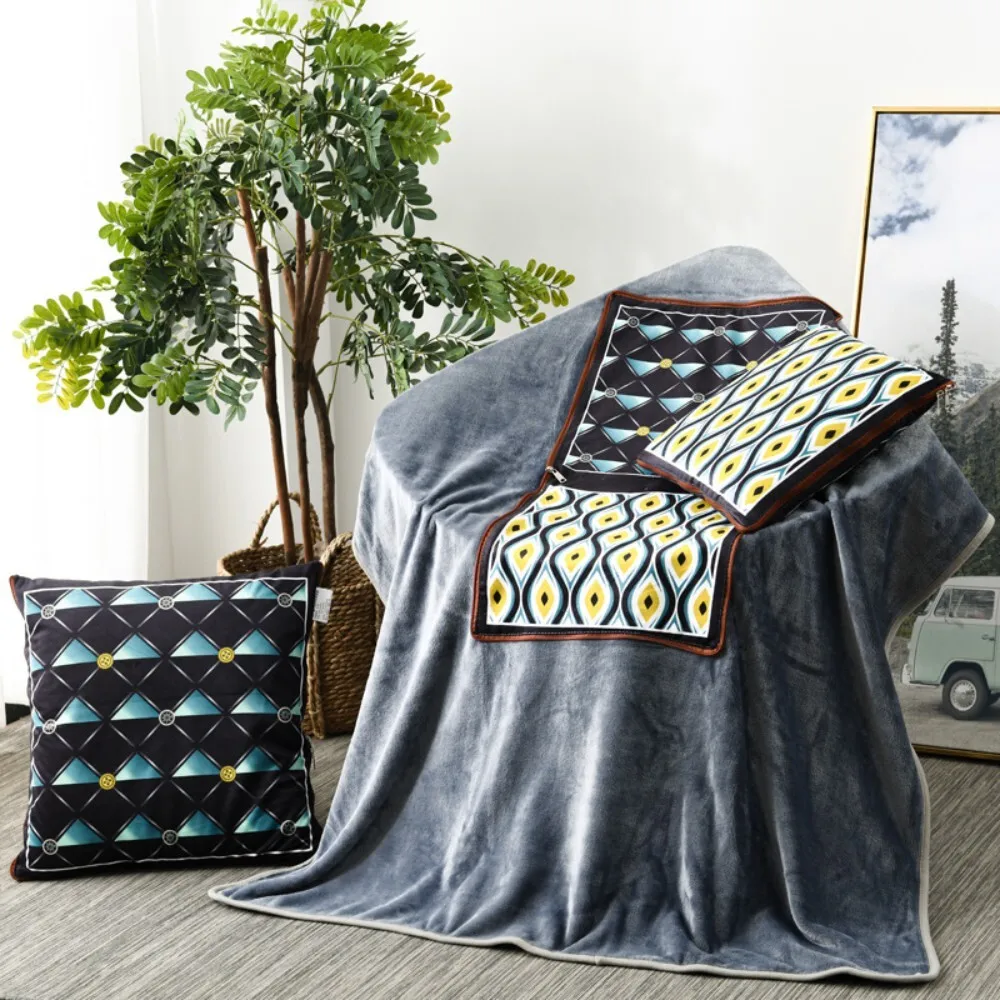 Light Dual Use Quilt for Office Nap Home Car Travel Soft Air Conditioning Blanket with Pillow Cushion for Comfort
Light Dual Use Quilt for Office Nap Home Car Travel Soft Air Conditioning Blanket with Pillow Cushion for Comfort