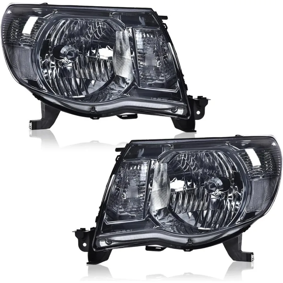 Headlights Assembly Compatible with Tacoma 20052011 Left and Right Smoky Lens Chrome Housing with Clear Reflector for Enhanced
Headlights Assembly Compatible with Tacoma 20052011 Left and Right Smoky Lens Chrome Housing with Clear Reflector for Enhanced