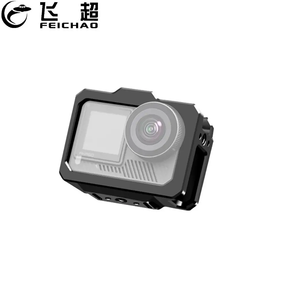 Aluminum Alloy Protective Case for AKASO Brave8 Camera Metal Housing Frame Microphone Video Cage With 1/4 Screw Cold Shoe Mount
Aluminum Alloy Protective Case for AKASO Brave8 Camera Metal Housing Frame Microphone Video Cage With 1/4 Screw Cold Shoe Mount